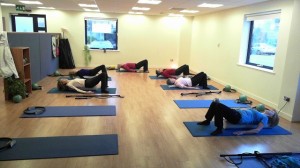 Pilates Classes Exercises in South Dublin Foam Roller Work - Fitnecises Studio Martin Luschin Ireland