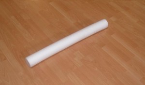 Pilates Foam Roller used during our Men Only Core Strength Pilates Classes in South Dublin Fitnecise Studio - Martin