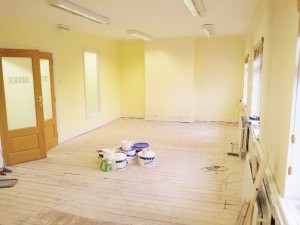 Work In Progress Fitnecise Studio Personal Fitness Training Room in south Dublin Chruchtown October 2012