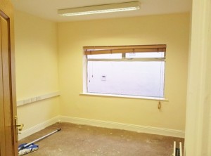 work in progress Treatment Therapy Room Fitnecise Studio in South Dublin Chruchtown October  2012