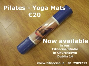 Buy Pilates Yoga Exercise Mats for sale in South Dublin Churchtown Dublin 14 Fitnecise Studios