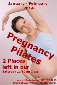Pregnancy Prenatal Pilates Classes in South Dublin D14 D16 January February 2014 two places left