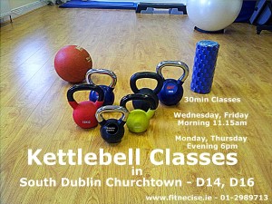 Kettlbell Classes in South Dublin - Churchtown Village - Dublin 14 Dublin 16 close to Rathfarnham Dundrum Ballinteer Nutgrove Ratmines Rathgar and Ternure